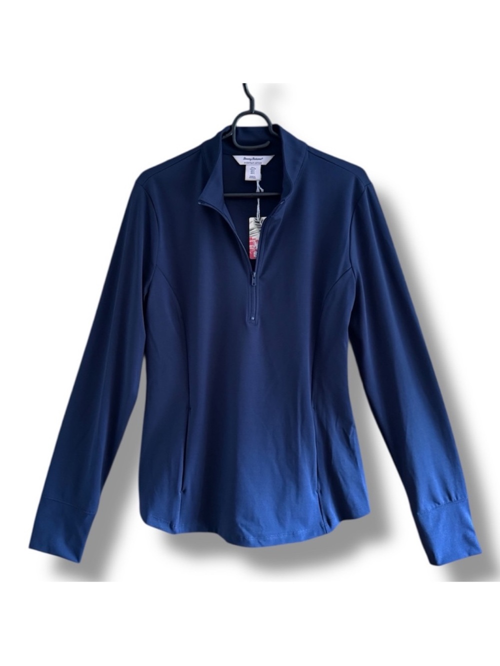 Tommy Bahama Popover Jacket Maritime Blue Long Sleeve